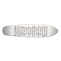 Hebrews 4:12 Board Custom Skateboard