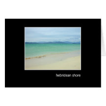 Hebridean Shore Card