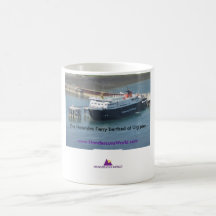 Hebrides Ferry at Uig pier Coffee Mugs