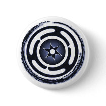 Hecate's Wheel (Blue) Buttons