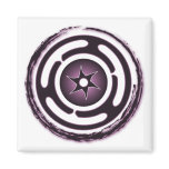 Hecate's Wheel (Purple) Magnets