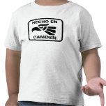 Hecho en Camden personalizado custom personalised t-shirts
