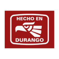 Hecho en Durango personalizado custom personalised Post Cards