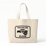 Hecho en Elgin personalizado custom personalised bags