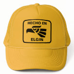 Hecho en Elgin personalizado custom personalised hats