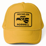Hecho en Roswell personalizado custom personalised hats