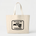 Hecho en Yakima  personalizado custom personalised Canvas Bag