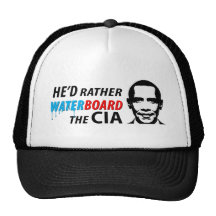 He'd Rather Waterboard the CIA Mesh Hats