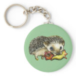 Hedgehog and apple
