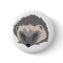 Hedgehog Badge buttons