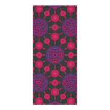 Hedgehog Cactus Mandala Array Bookmark Full Color Rack Card