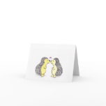 Hedgehog Love cards