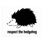 Hedgehog - Respect the Hedgehog Postcards