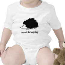 Hedgehog - Respect the Hedgehog T-shirts