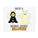HeeBee JeeBee Halloween Postcard