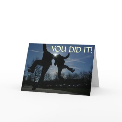 heel click, YOU DID IT! Card by lucky_luc
