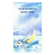 'Heeled Over' Business Card