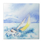 'Heeled Over' Tile