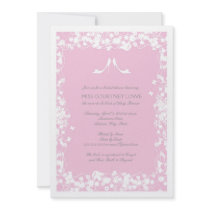 Heels Bridal Shower Invitation in Light Pink