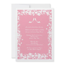 Heels Bridal Shower Invitation in Soft Pink