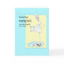 Heels keeps pounds off/ Birthday or Friendship cards