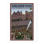 Heidelberg - Castle from Below Post Card
