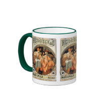 Heidsieck & Co ~ by Alphonse Mucha Mugs