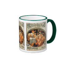 Heidsieck & Co ~ by Alphonse Mucha Mugs