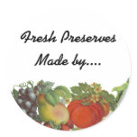 Heirloom Gardens Custom Seed or Canning Labels stickers