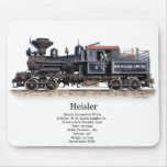 Heisler Logging Locomotive Mousepads