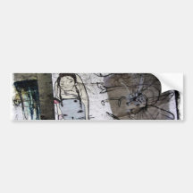 Helaine's Japanese Graffiti Bumper Stickers