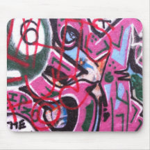 Helaine's VeniceGraffiti Mouse Pad
