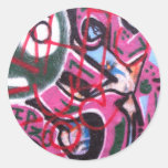 Helaine's VeniceGraffiti Round Sticker