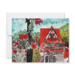 Helen Georgia german mountains old town art invitations