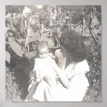 Helen-holding-Pat Print
