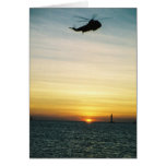 Helicopter at Sunset cards