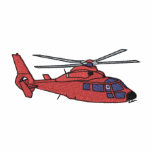 Helicopter embroidered shirts