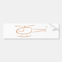 Helicopter Icon Gift Shirts Bumper Stickers