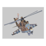 Helicopter Post Card