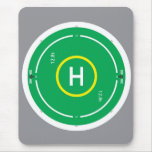 HeliDECK green mousepads
