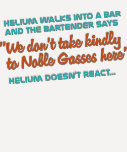 Helium Doesn't React Tshirts