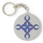 Helix Cross Keychain