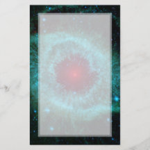 Helix Nebula Infrared Spitzer Personalized Flyer