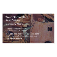 Hell.,  By Hieronymus Bosch (Best Quality) Business Card Template