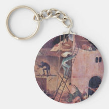 Hell.,  By Hieronymus Bosch (Best Quality) Key Chain