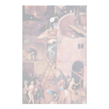 Hell.,  By Hieronymus Bosch (Best Quality) Stationery Design