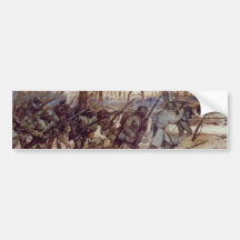Hell Fighters from Harlem by H Charles McBarron Jr Bumper Sticker