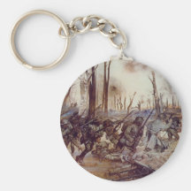 Hell Fighters from Harlem by H. Charles McBarron Keychains