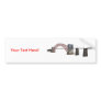 Hell Gate Bridge: 3D Model: Bumper Sticker
