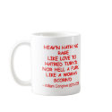 Hell Hath No Fury Like A Woman Scorned mugs